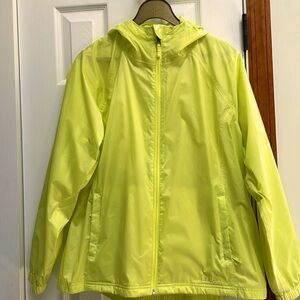 LL Bean ladies windbreaker jacket, petite large